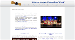 Desktop Screenshot of kudklas.hr